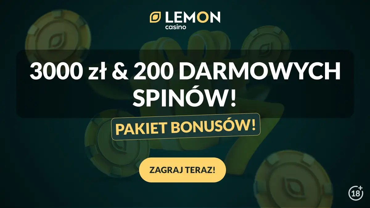 Bonus za rejestrację w Casino Lemon
